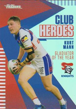 2021 NRL Traders - Club Heroes #CH16 Kurt Mann Front